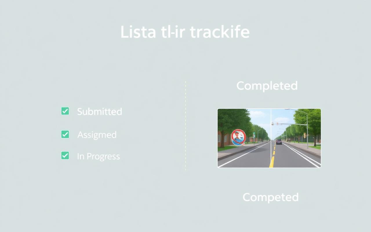 Residents track their reports